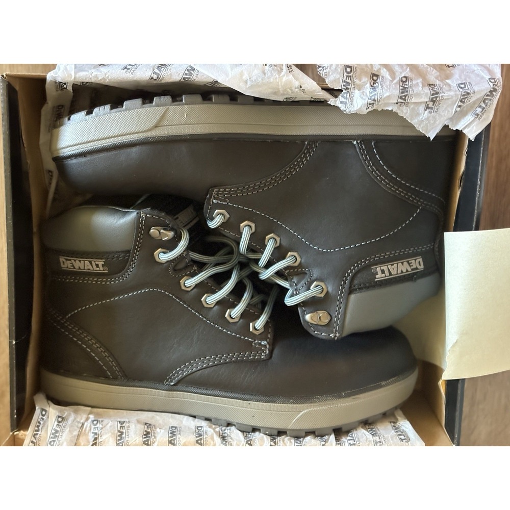NEW DEWALT DXWP10049WM Women's Steel Toe Work Boots Size 10 Black Safety – New